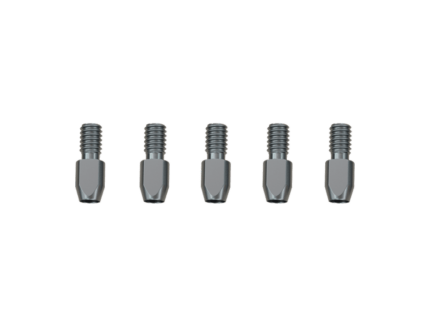 RUNPOTEC GF3 SLIM Endhülsen-Set Ø 3 mm - RTG Ø 3 mm (5 Stück) Ersatzteil için GF3 SLIM Fiberglas Çubuk Ø 3 mm - 20950