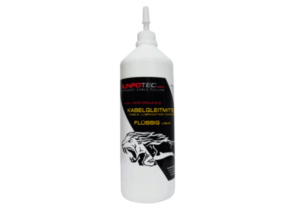 RUNPOTEC Kablo Yağlayıcısı Flüssig 1000 ml sehr gute Gleit- ve Schmierwirkung - 30063