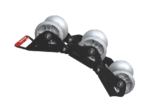 RUNPOTEC Kablo Yönlendirme Makaraları Kette 3-gliedrig universell einsetzbar - Rollendurchmesser 130 mm - 10166