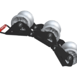 RUNPOTEC Kablo Yönlendirme Makaraları Kette 3-gliedrig universell einsetzbar - Rollendurchmesser 130 mm - 10166