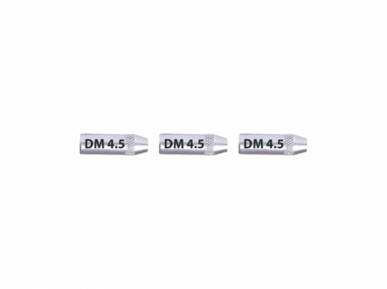 RUNPOSTICKS uç manşonları-set iç diş Ø 4,5mm için RUNPOSTICKS gelb Ø 4,5 mm, 3 adet ürün görseli 1
