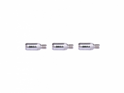 RUNPOSTICKS uç manşonları-set dış diş Ø 7,5mm için RUNPOSTICKS rot Ø 7,5 mm, 3 adet ürün görseli 1