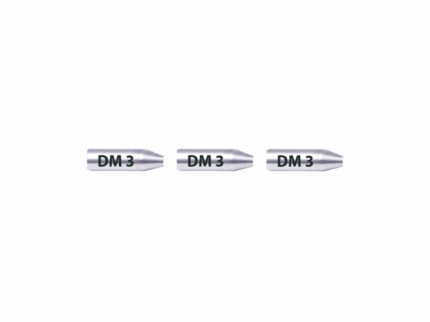 fiberglas çubuk uç manşonları-set iç diş Ø 3 mm için fiberglas çubuk Ø 3 mm, 3 adet ürün görseli 1