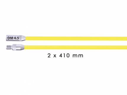 RUNPOSTICKS Gelb (weich) - 2 x 410 mm Einziehhilfe f. kılavuzsuz hatlar ürün görseli 1