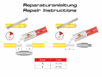 RUNPOTEC GF9 Ersatzglasfaser-Kablo Çekme Bandı Ø 9 mm (olmadan Haspel) için ideal Boru Çapı 60 - 200 mm ürün görseli 3