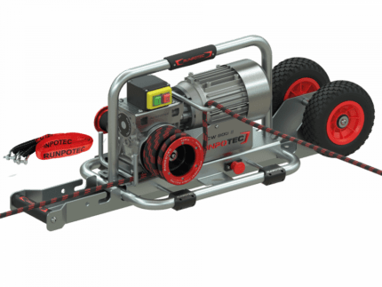 RUNPOTEC Kabelziehstrumpf 3-fach ile einer Schlaufe - CW 800 E için ideal den gleichzeitigen Einzug von 3 Kabeln ürün görseli 4