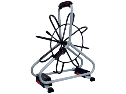 RUNPOTEC GF6 Profesyonel Set Stahlhaspel Ø 530 mm için Fiberglas Çubuk Ø 6 mm, dahil Doppelauslaufsystem - 20403