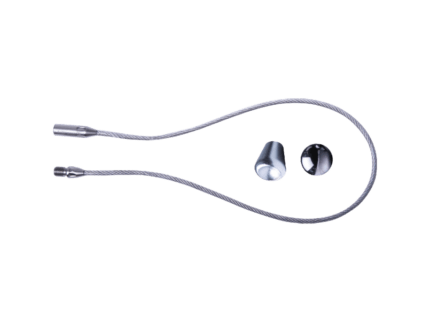 RUNPOTEC Zugseil 0,5 m ile Magnet, Anfangsbirne için Kablo Çekme Sistemleri ile RTG Ø 6 mm - 20455